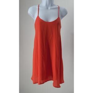 Tigerlily women's Sundress orange Boho Beachy resort wear Size 2 cruise vacation